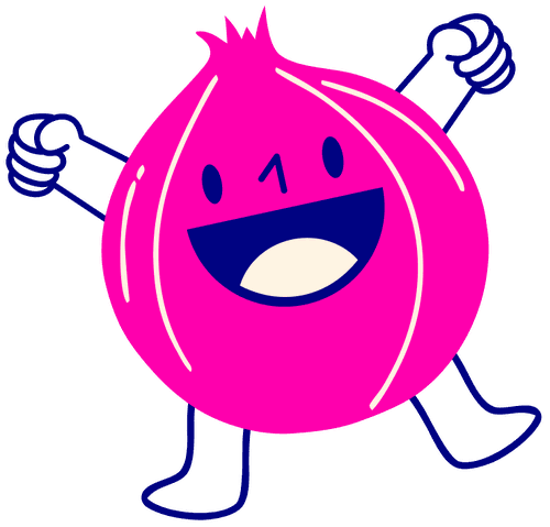 Smileys character cheering